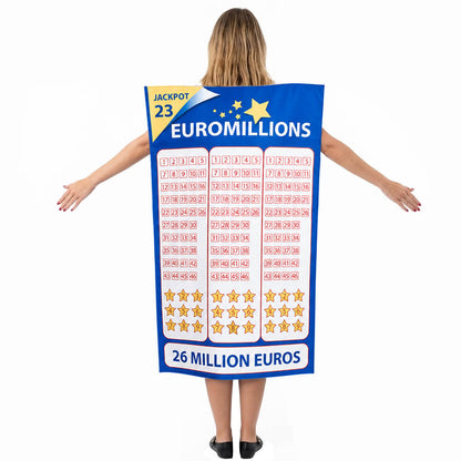 Eurojackpot-Kostüm für Erwachsene