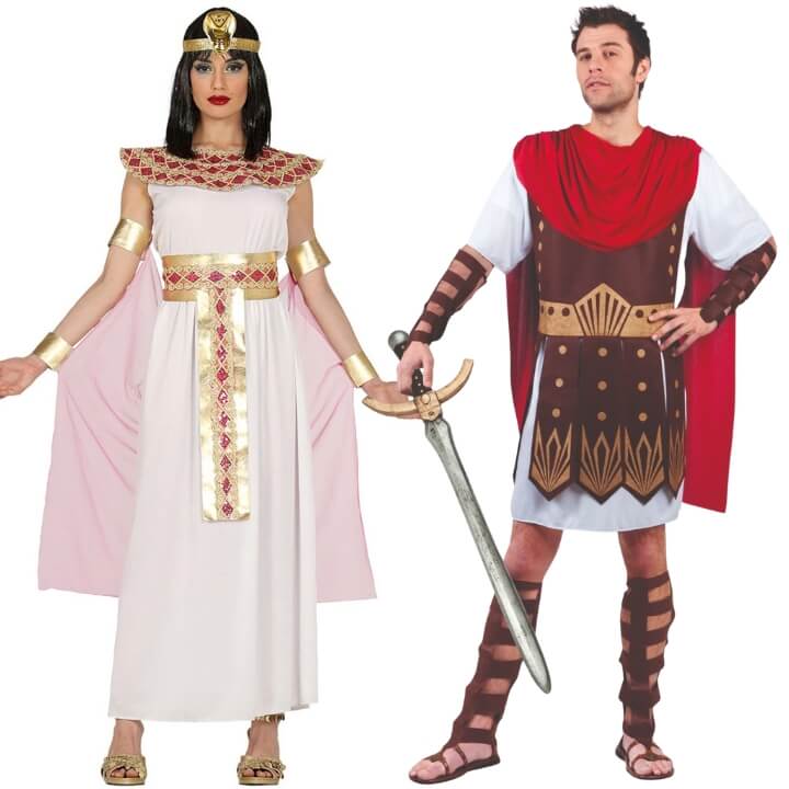 Kleopatra und Marcus Antonius Paarkostüme