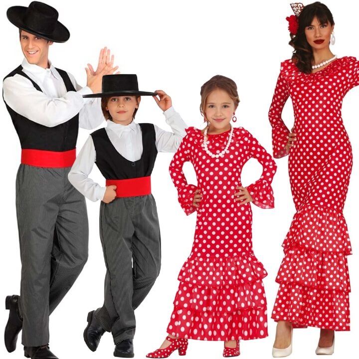 Flamenco Gruppenkostüme