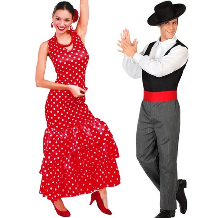 Flamenco Paarkostüme