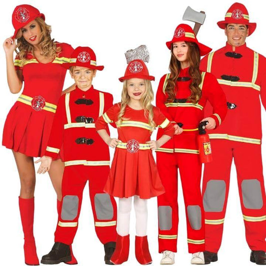 Feuerwehr Rot Gruppenkostüme
