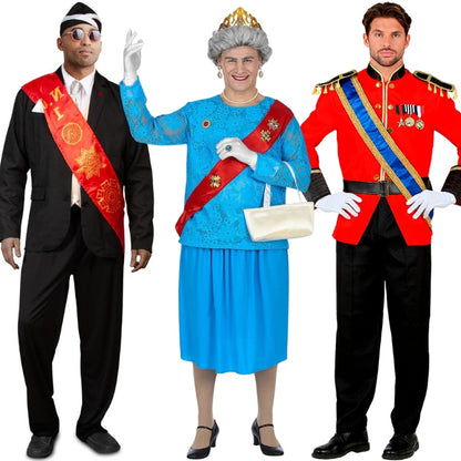 Britische Königsfamilie Gruppenkostüme