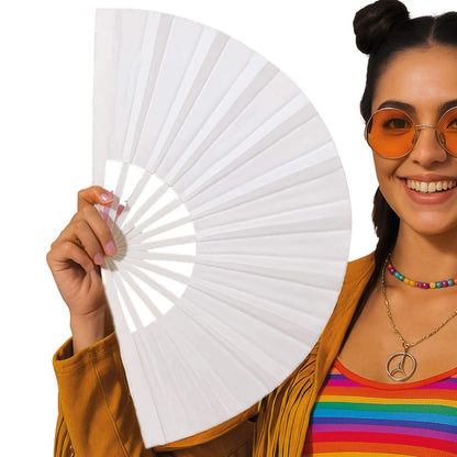 Großer, weißer Fächer