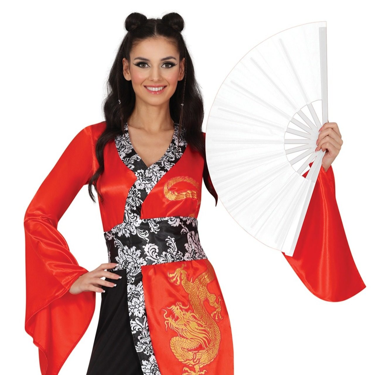 Großer, weißer Fächer