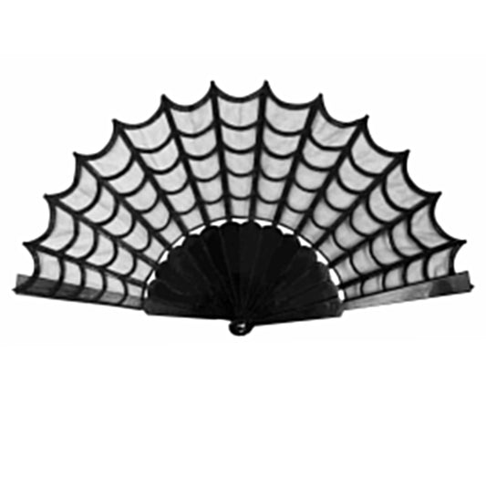 Schwarzer Gothic-Fächer
