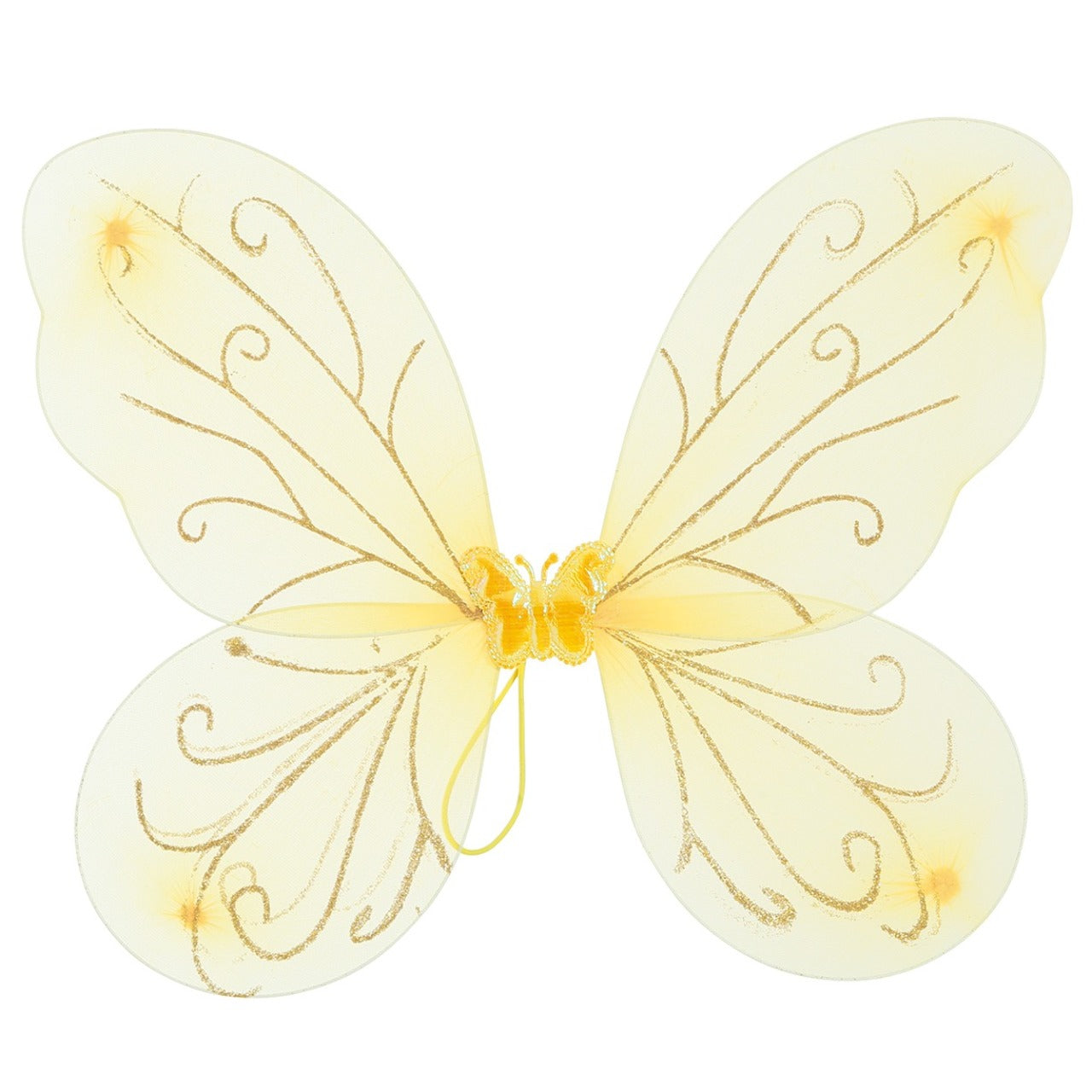 Gelbe Illusionsflügel Kinder
