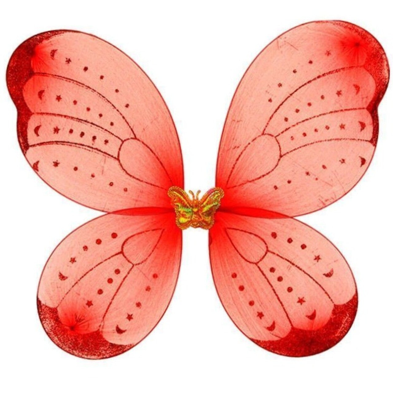 Schmetterlingsflügel rot Eco