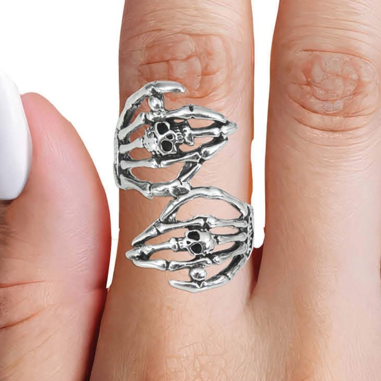 Skelett Ring