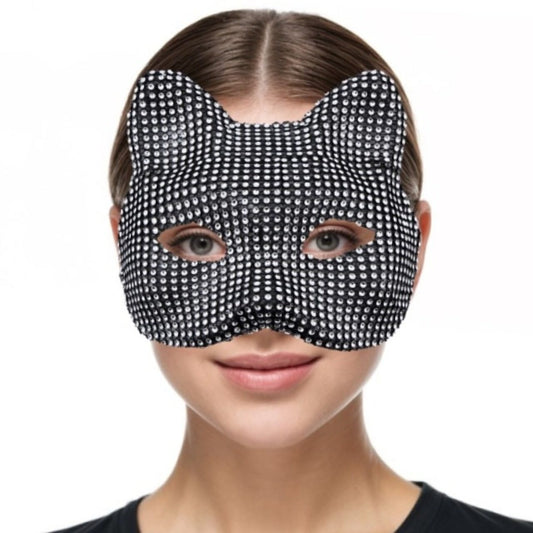 Diamant-Katzenmaske