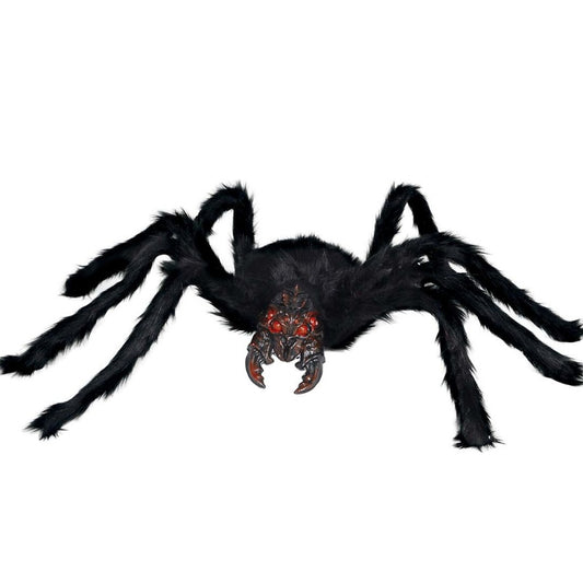 Große schwarze Spinne