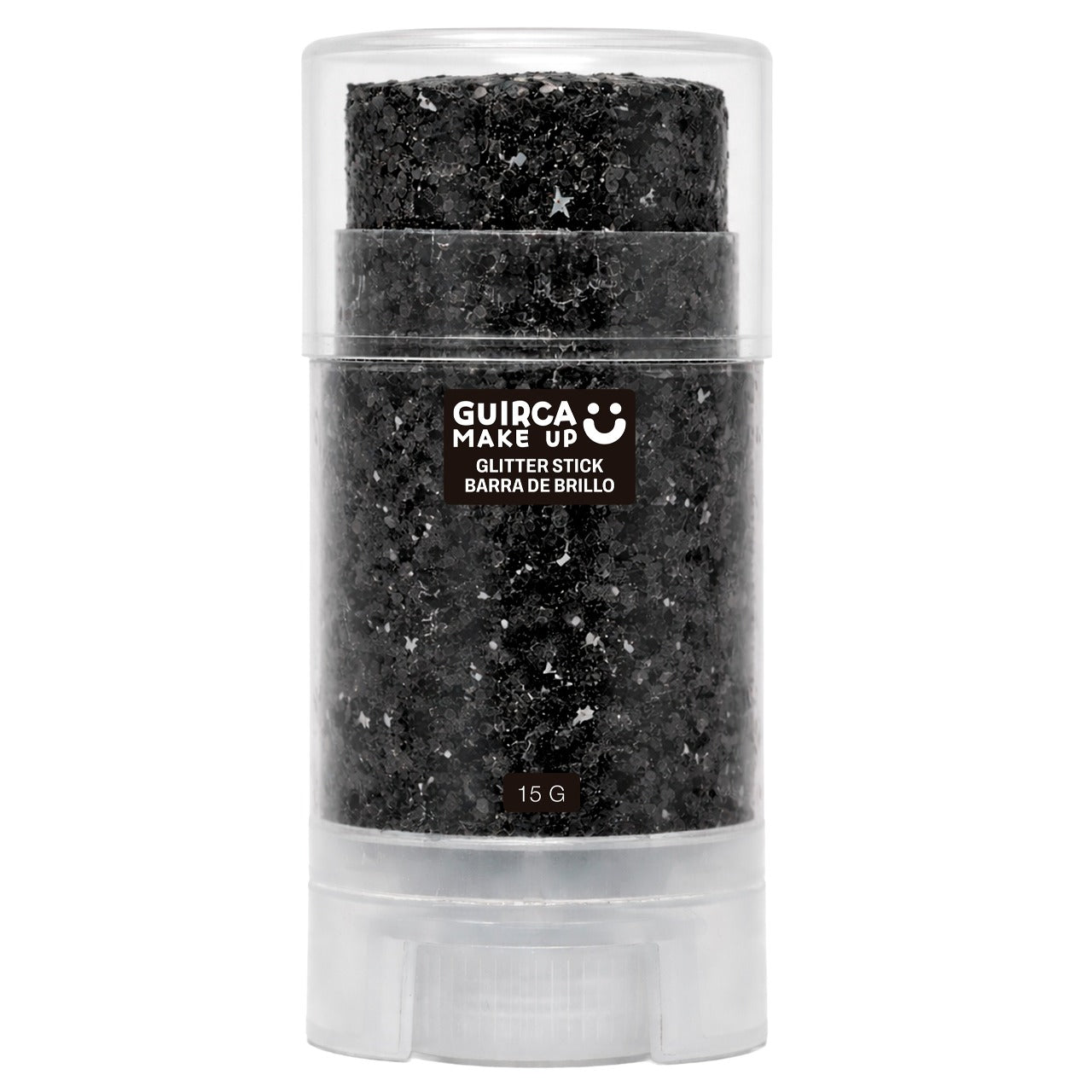 Glitzer-Schminkstift Schwarz