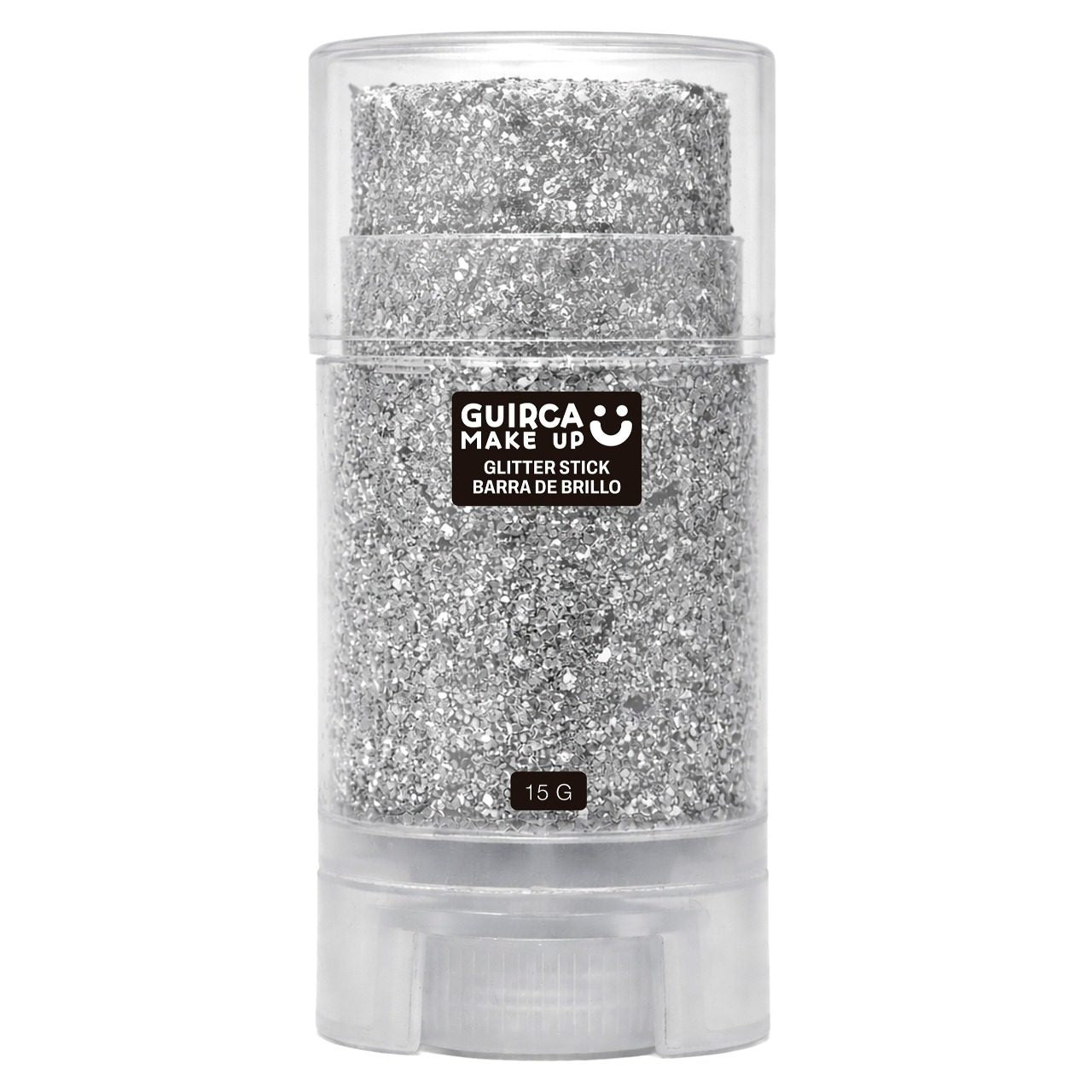 Glitzer-Schminkstift Silber