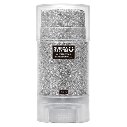 Glitzer-Schminkstift Silber