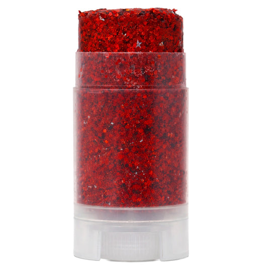 Glitzer-Schminkstift Rot