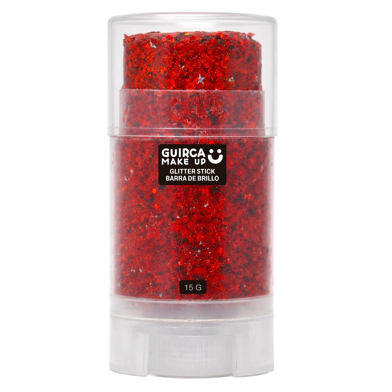 Glitzer-Schminkstift Rot