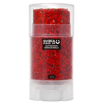 Glitzer-Schminkstift Rot