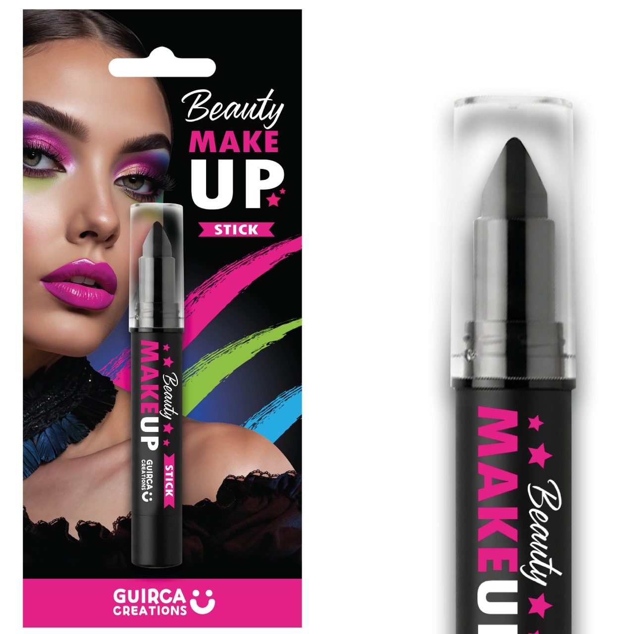 Schwarzer Make-up-Stick