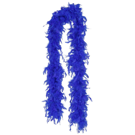 Blaue Federboa 80g