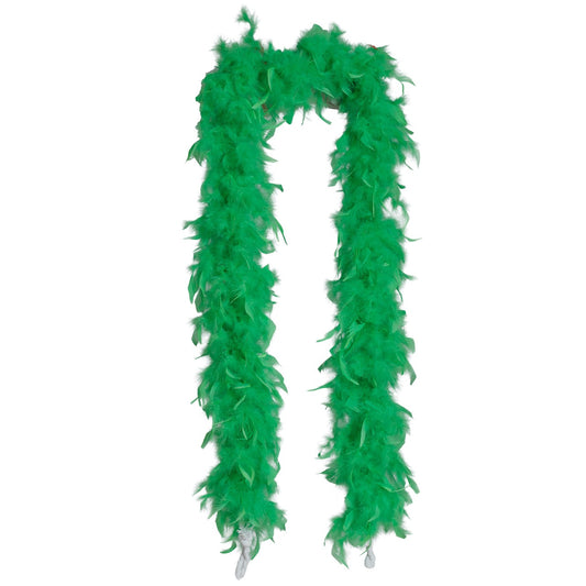Helle Grüne Federboa 80g