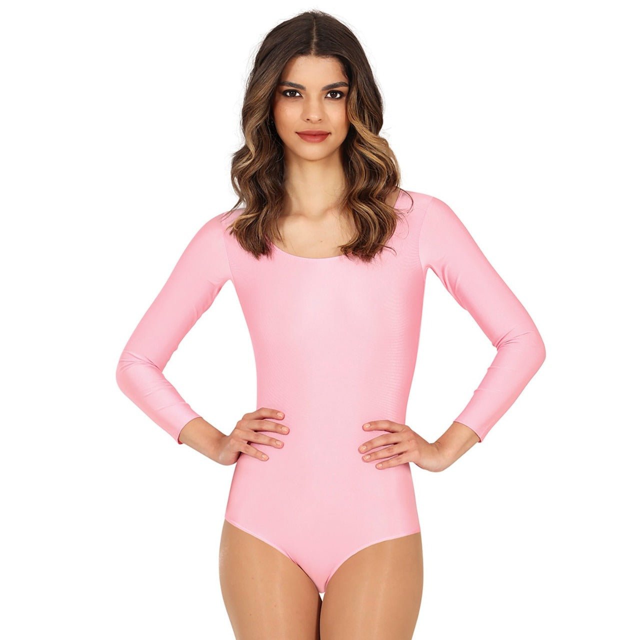 Langarm Body Rosa für Damen