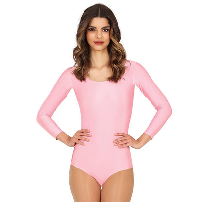 Langarm Body Rosa für Damen