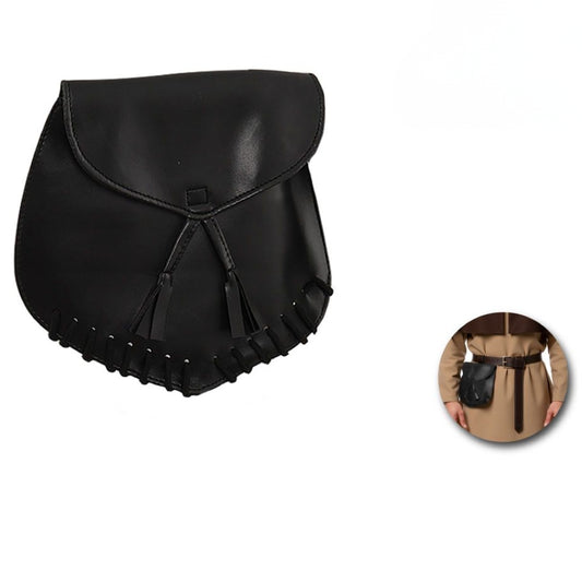 Mittelaltertasche in Schwarz