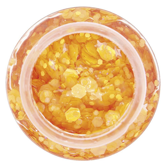 Glitter-Gel-Orange