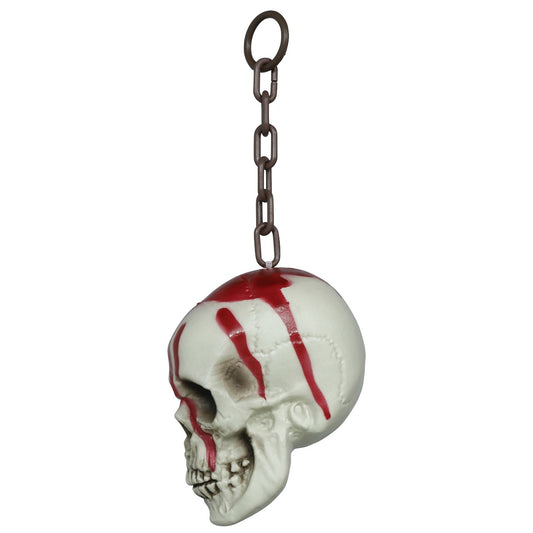 Totenkopf mit Kette
