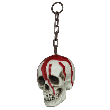 Totenkopf mit Kette