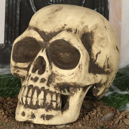 Großer Totenkopf aus Schaumstoff