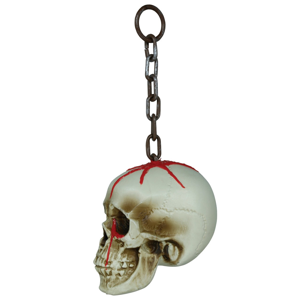 Blutige Totenkopf-Kette