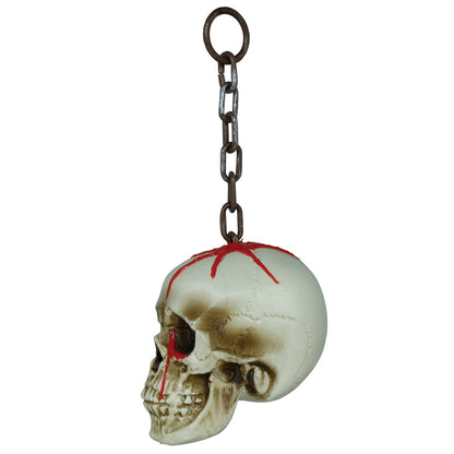 Blutige Totenkopf-Kette