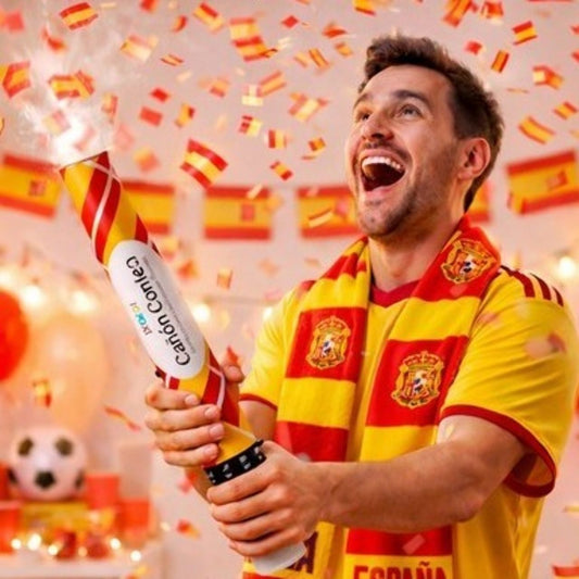 Konfettikanone Spanien 40 cm