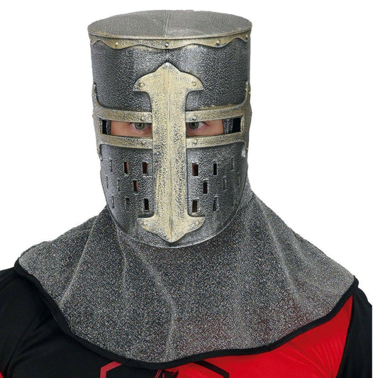 Kreuzritter-Mittelalter-Ritterhelm