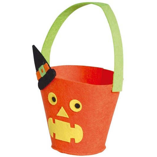 Erschreckender Kürbiskorb