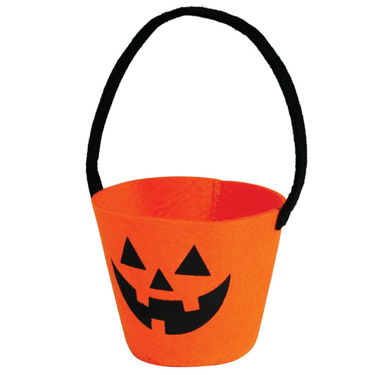 Unheimlicher Kürbis-Korb