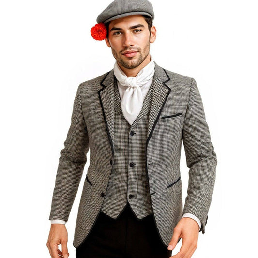 Chulapo-Jacke klassisch kariert 