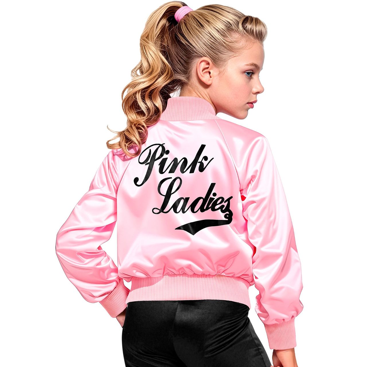Pink Lady Grease Jacke für Kinder