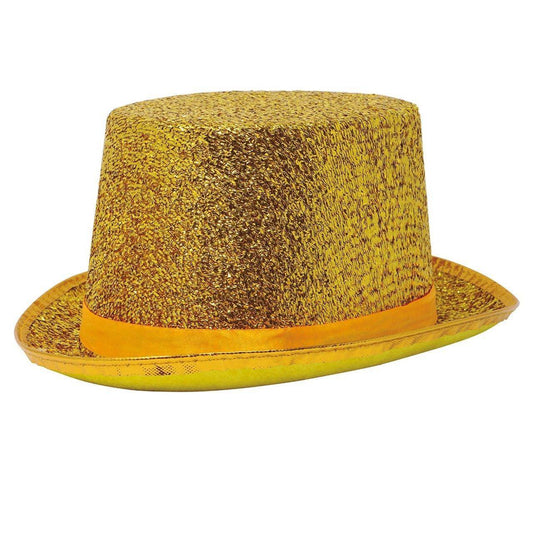 Goldener Glitzer-Deluxe-Zylinder