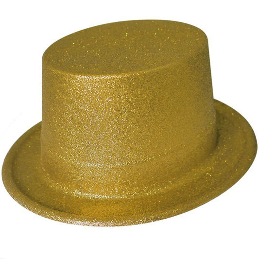 Goldglitzer Kinder-Zylinder