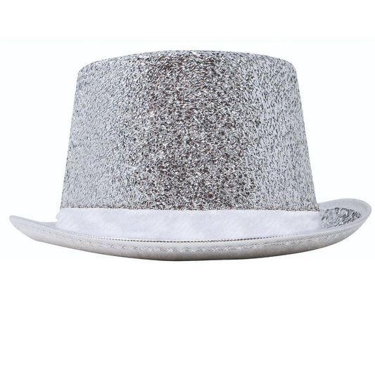 Silberner Glitzer-Deluxe-Zylinder