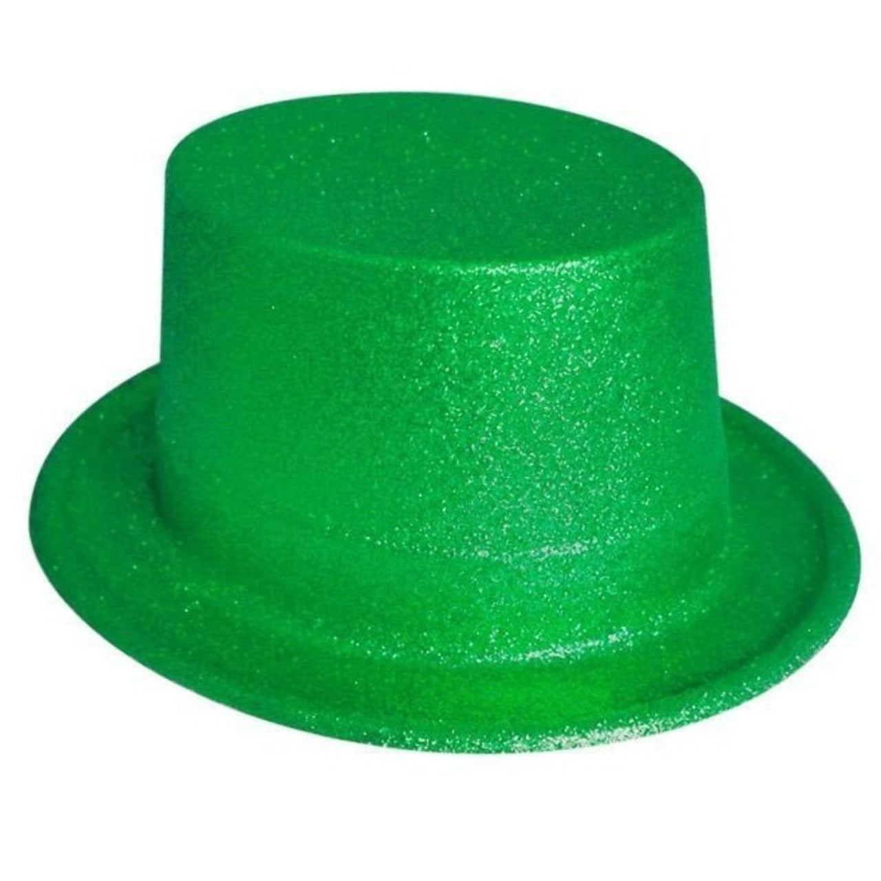 Grüne Glitzer-Zylinder