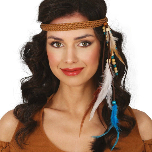 Indische Feder Stirnband
