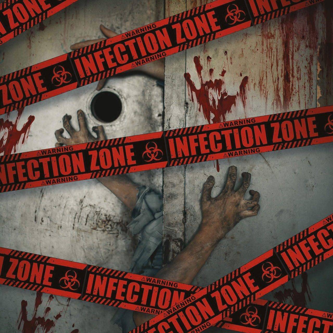 Zombie Infektions-Absperrband