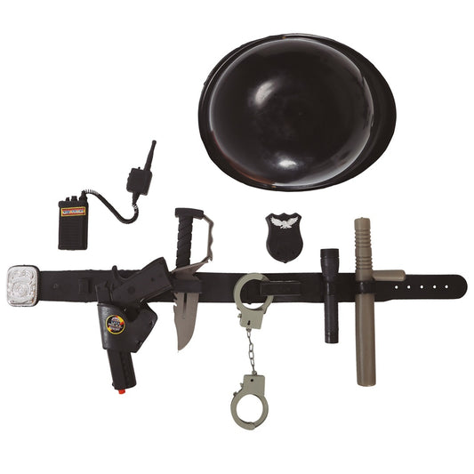 Polizistengürtel mit Helm