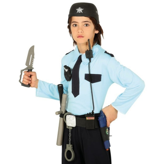 Polizistengürtel mit Helm