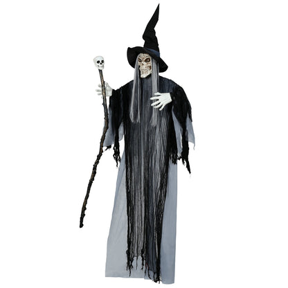 Skelett-Hexen-Anhänger
