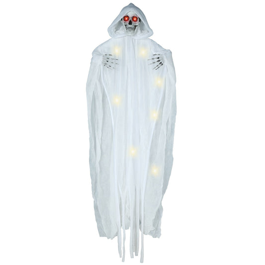 Leuchtender Weißer Skelett-Anhänger