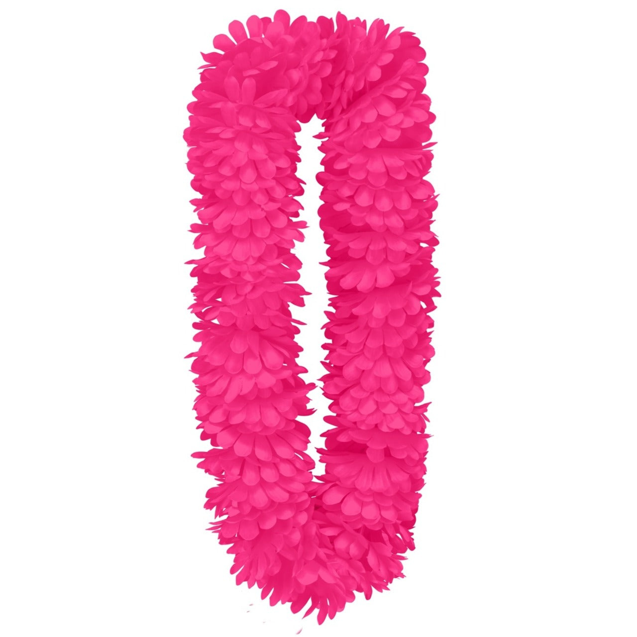 Fuchsiafarbene Deluxe-Hawaii-Kette