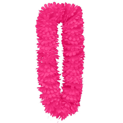 Fuchsiafarbene Deluxe-Hawaii-Kette